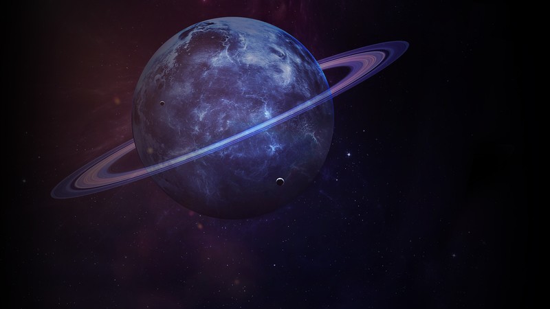 Saturn, planet, 4k