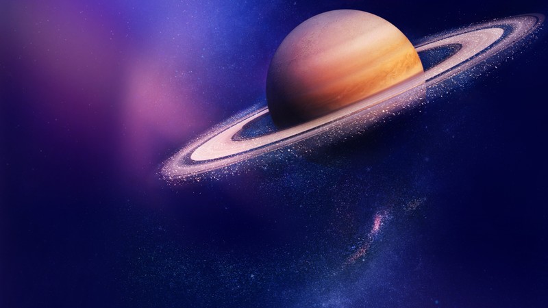 Saturn, planet, 4k