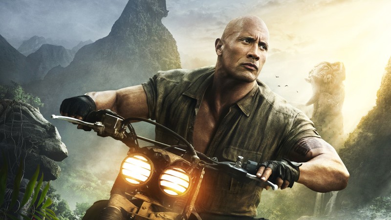 Jumanji: Welcome to the Jungle, Dwayne Johnson, 4k