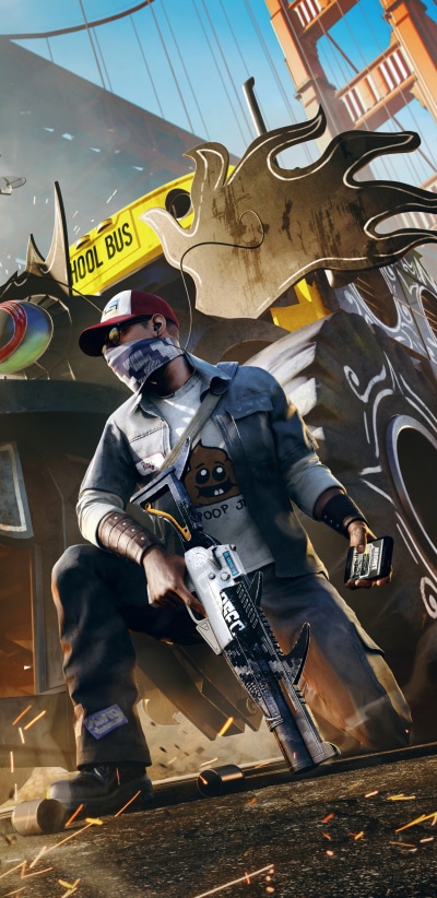 Video Game Watch Dogs 2, 1440x2960
