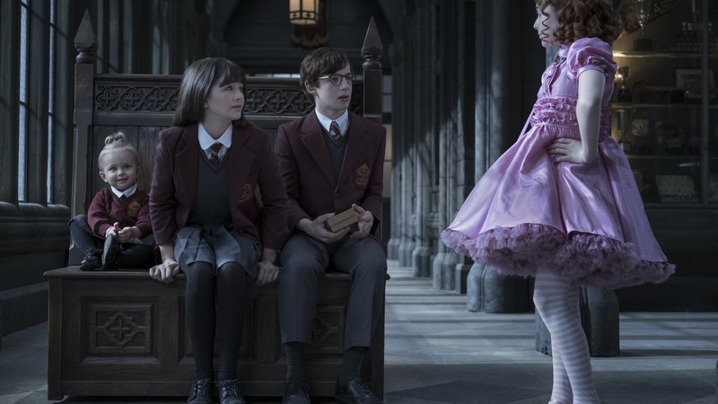 A Series of Unfortunate Events Season 1, Malina Weissman, Louis Hynes, TV Series, 4K