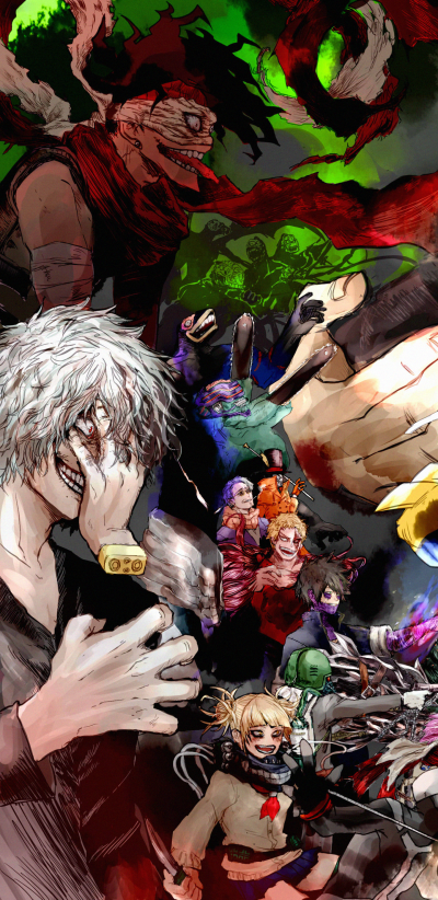 Anime My Hero Academia, 1440x2960