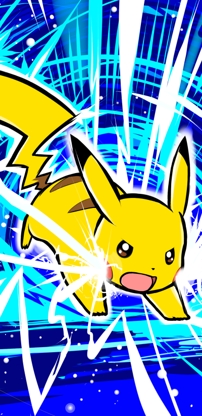 Anime Pokémon, Pikachu, 1440x2960