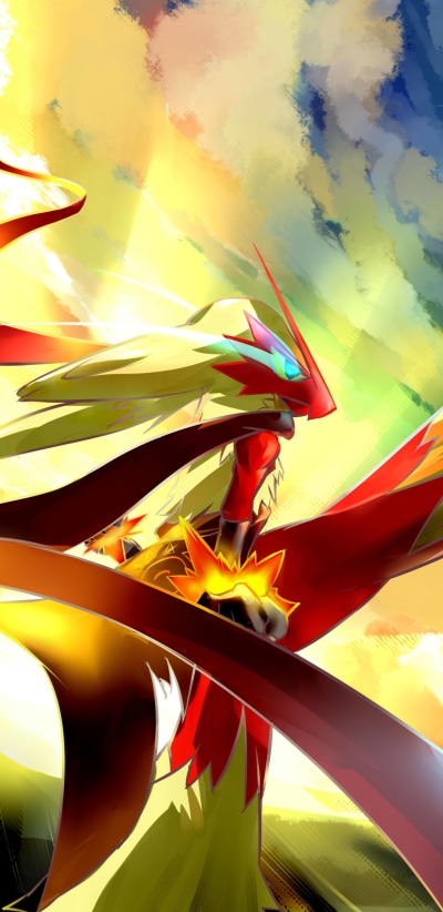 Anime Pokémon, Blaziken (Pokémon), Lucario (Pokémon), 1440x2960