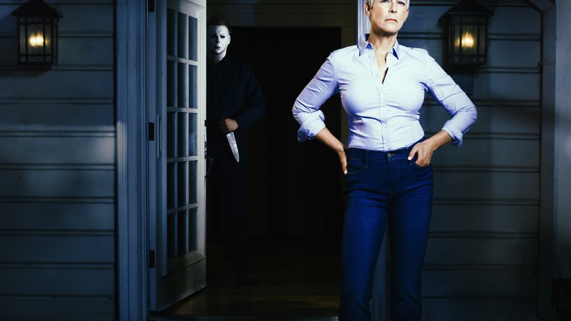 Halloween, Jamie Lee Curtis, 4k