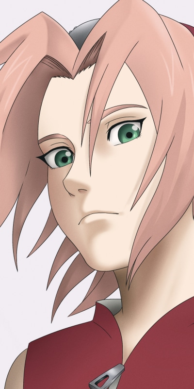 Anime Naruto, Sakura Haruno, 1440x2880