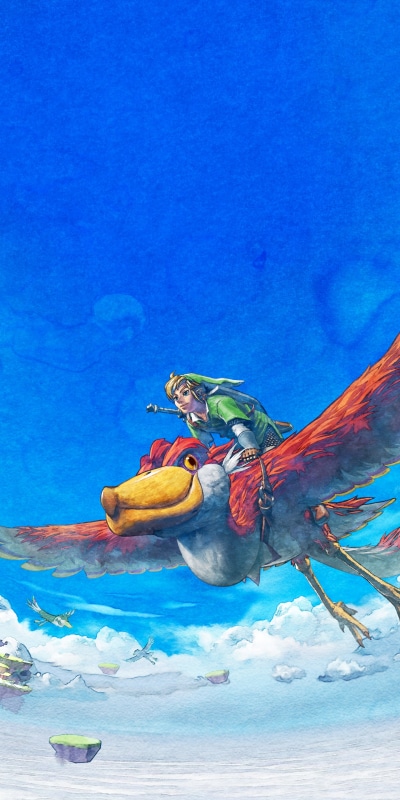 Video Game The Legend Of Zelda: Skyward Sword, Link, 1440x2880