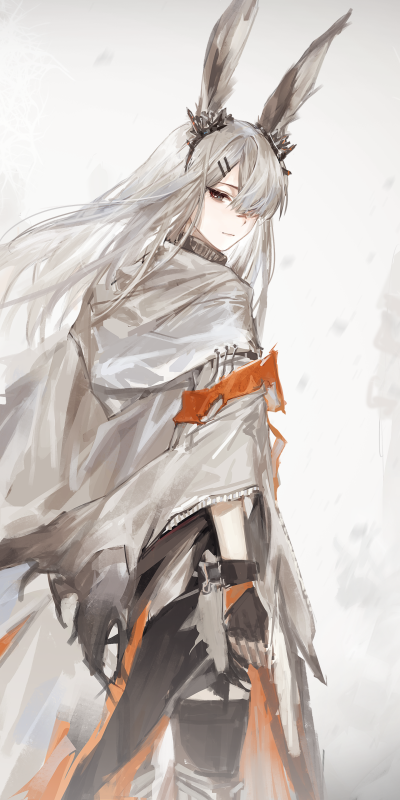 Video Game Arknights, Animal Ears, Frostnova (Arknights), 1440x2880