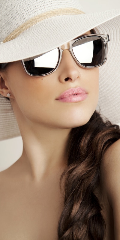 Women Model, Sunglasses, Brunette, 1440x2880