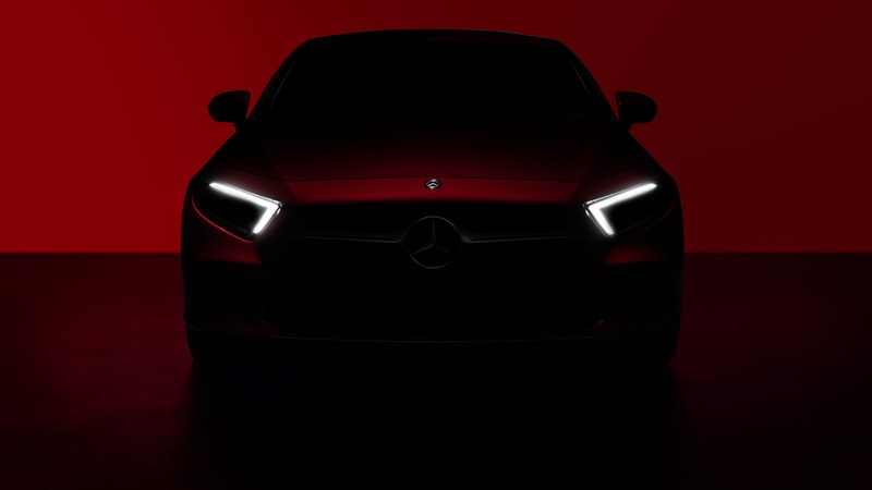 Mercedes-Benz CLS, 2018 Cars, red, 4K