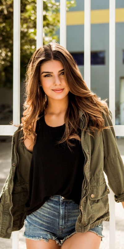 Women Model, Brunette, 1440x2880