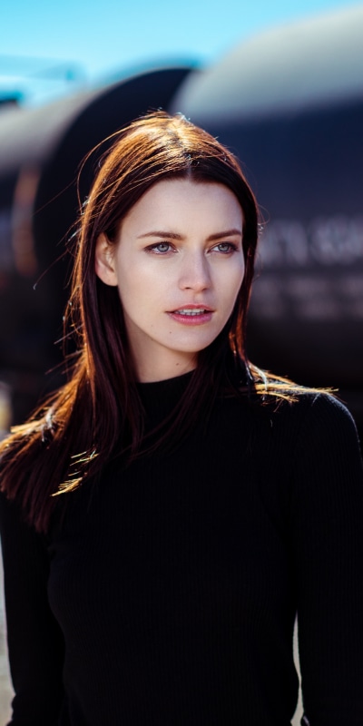 Women Model, Blue Eyes, Brunette, 1440x2880