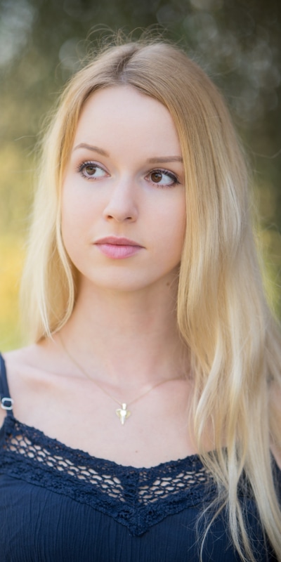 Women Model, Brown Eyes, Blonde, Long Hair, 1440x2880