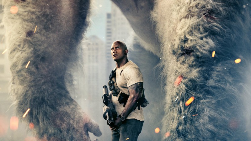 Rampage, Dwayne Johnson, 4k