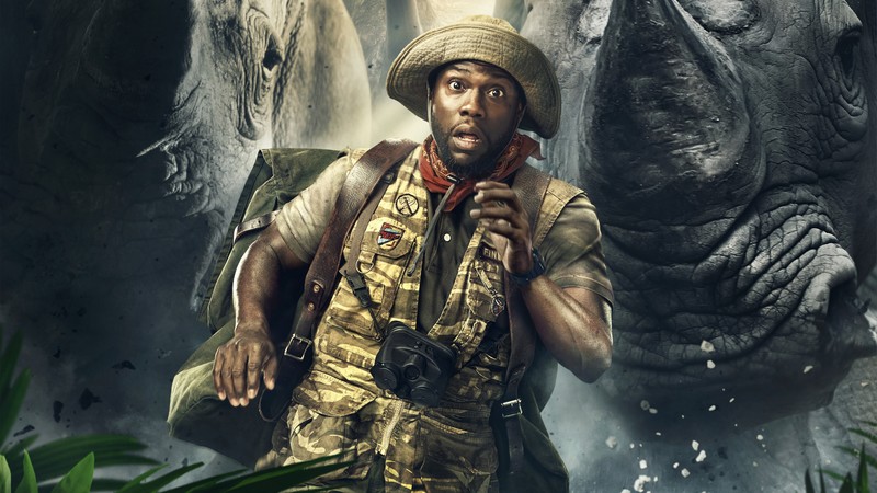 Jumanji: Welcome to the Jungle, Kevin Hart, 4K