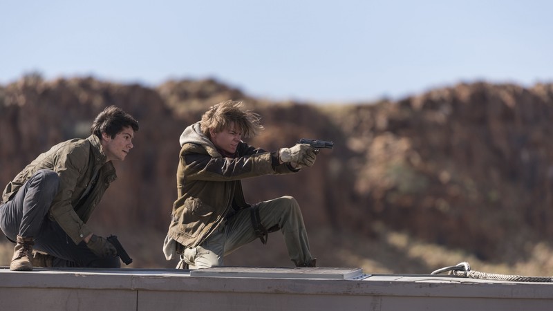 Maze Runner: The Death Cure, Thomas Brodie-Sangster, Dylan OBrien, 4k