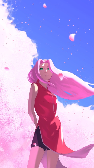 Anime Naruto, Sakura Haruno, 1440x2560