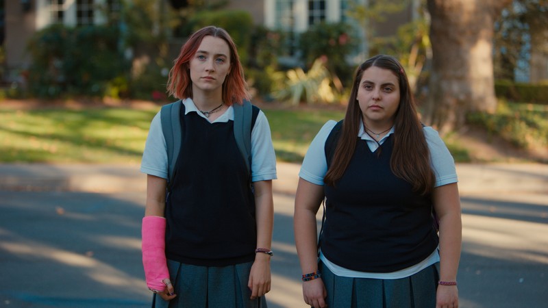Lady Bird, Saoirse Ronan, Beanie Feldstein, 4K