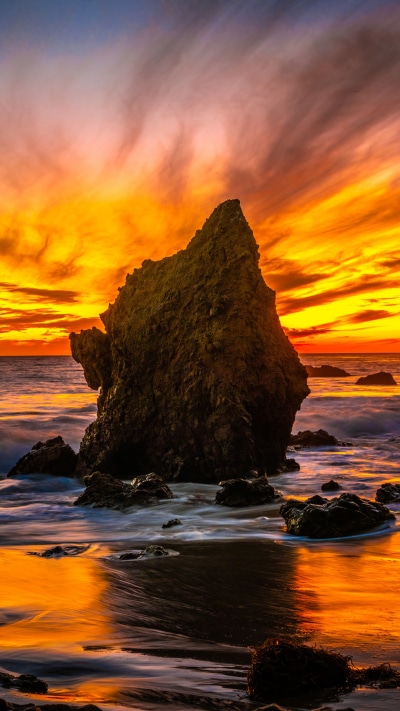 Earth Sunset, Nature, California, 1440x2560
