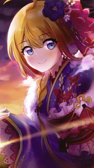 Anime Princess Connect! Re:Dive, Pecorine (Princess Connect), 1440x2560