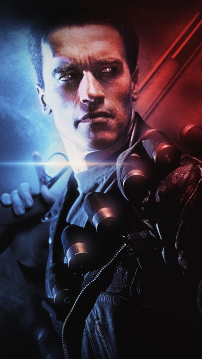 Movie Terminator 2: Judgment Day, T-800, The Terminator, Arnold Schwarzenegger, 1440x2560
