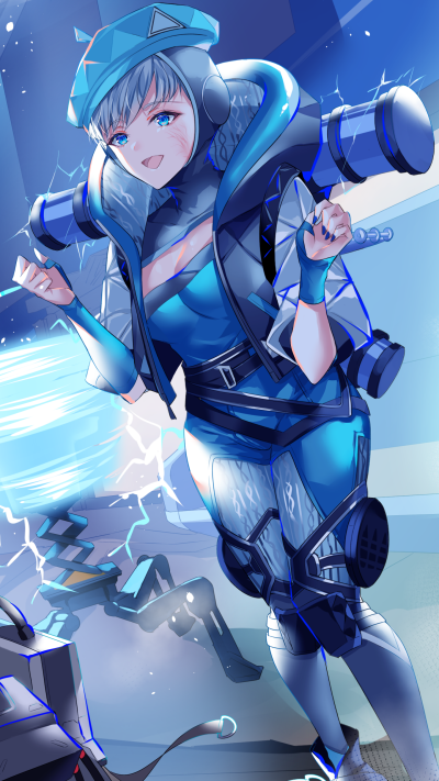Video Game Apex Legends, Wattson (Apex Legends), 1440x2560