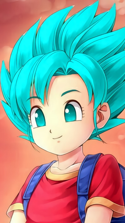 Anime Dragon Ball GT, Super Saiyan, Pan (Dragon Ball), 1440x2560