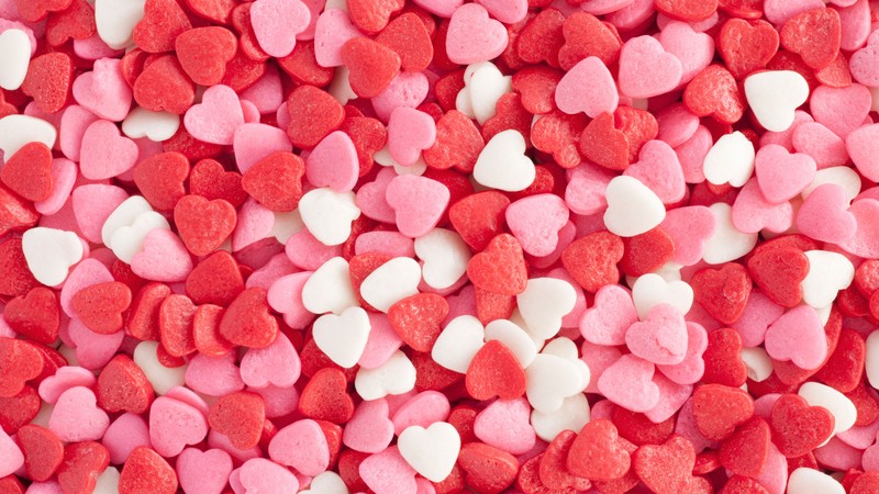love image, heart, 4k