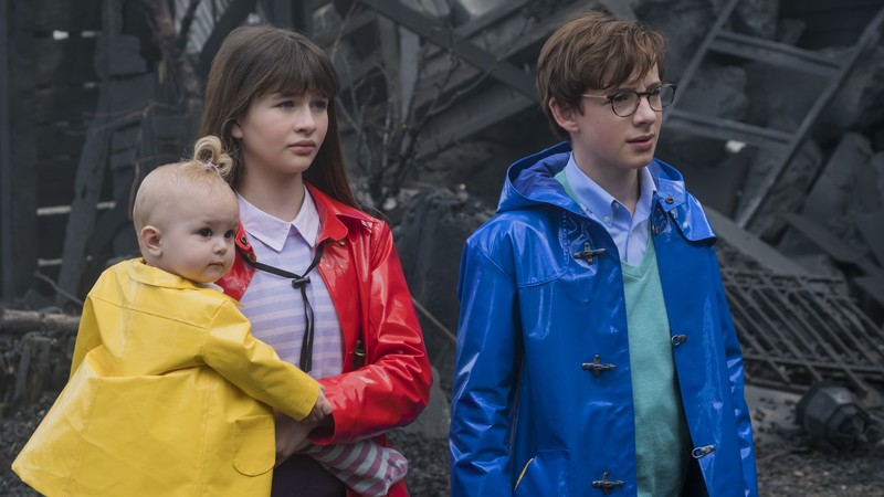 A Series of Unfortunate Events Season 1, Malina Weissman, Louis Hynes, TV Series, 4K