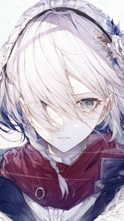 Anime Touhou, Sakuya Izayoi, 1440x2560