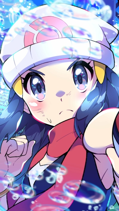 Anime Pokémon, Dawn (Pokémon), 1440x2560