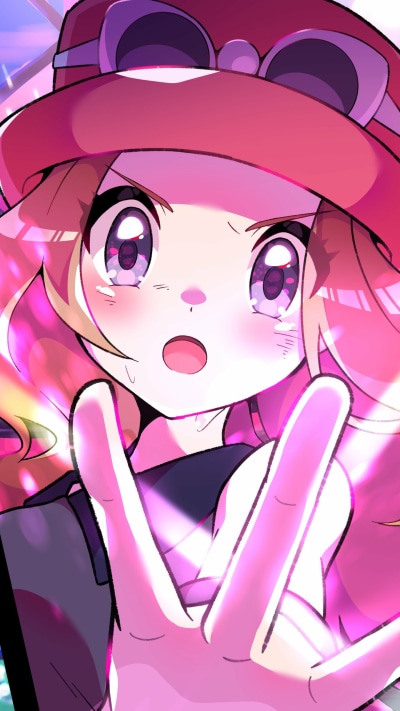 Anime Pokémon, Serena (Pokémon), 1440x2560