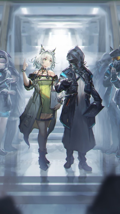 Video Game Arknights, Kaltsit (Arknights), Doctor (Arknights), 1440x2560