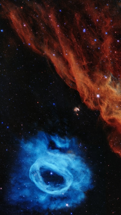 Sci Fi Nebula, Space, Stars, 1440x2560