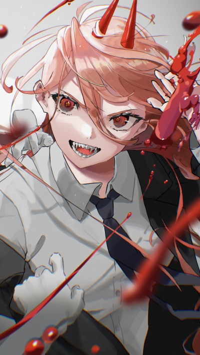 Anime Chainsaw Man, Power (Chainsaw Man), 1440x2560