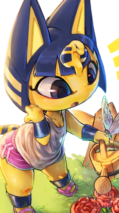 Video Game Animal Crossing, Ankha (Animal Crossing), 1440x2560