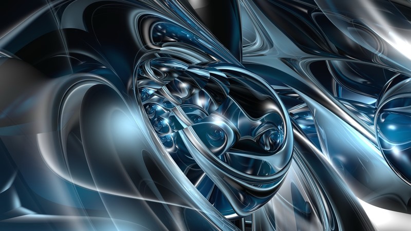 shape, abstract, 4k