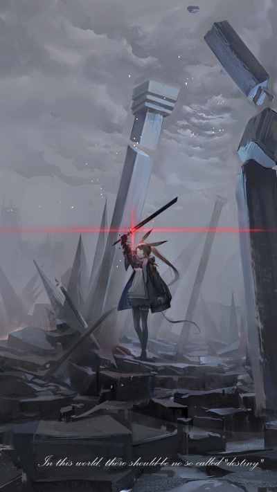 Video Game Arknights, Amiya (Arknights), 1440x2560