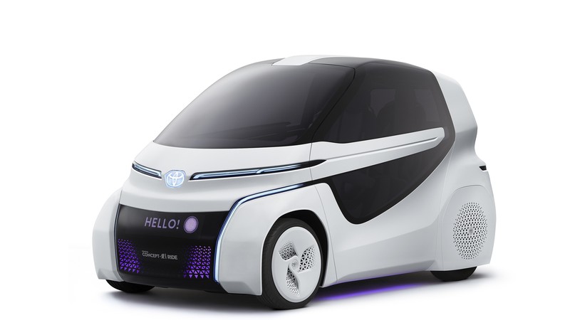 Toyota Concept-i Ride, electric cars, 4k