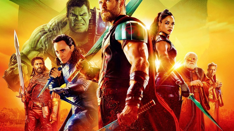 Thor: Ragnarok, Chris Hemsworth, poster, 4k
