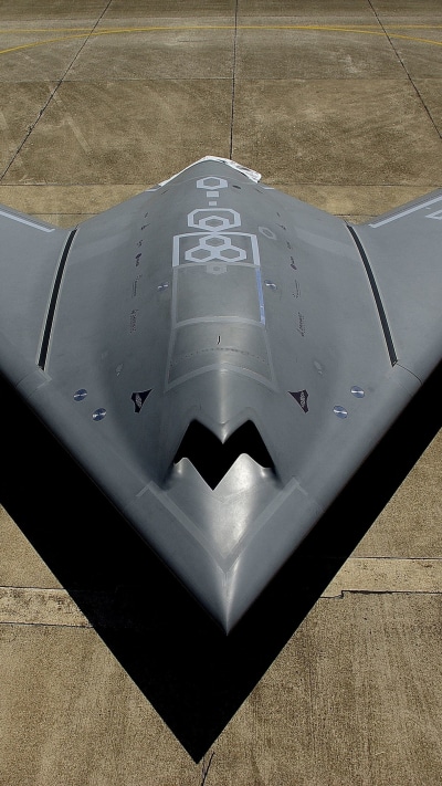 Military Aircraft, Drone, Dassault NEUROn, Warplane, 1440x2560