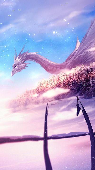 Fantasy Dragon, 1440x2560