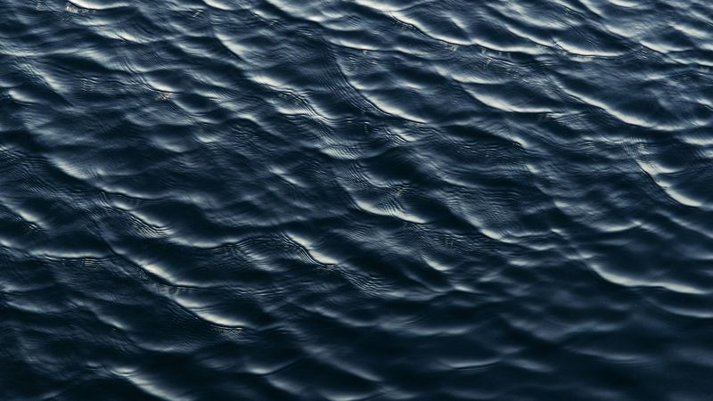 water, ripples, glare, sea, 4k