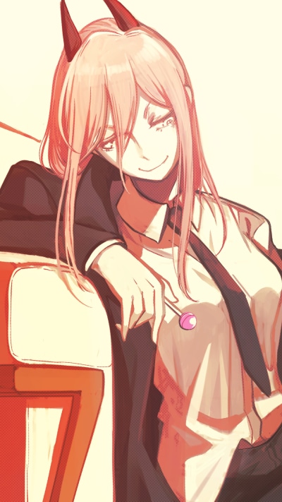 Anime Chainsaw Man, Power (Chainsaw Man), 1440x2560