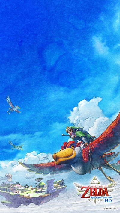 Video Game The Legend Of Zelda: Skyward Sword, Link, 1440x2560