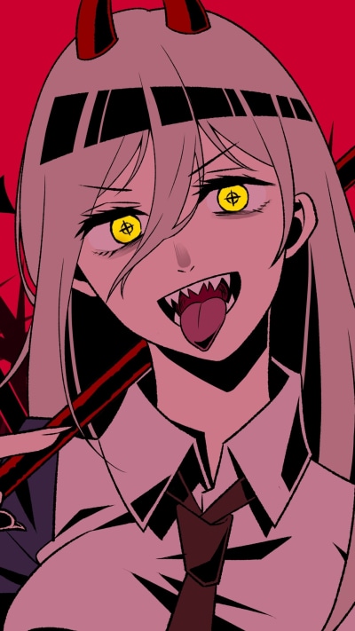 Anime Chainsaw Man, Power (Chainsaw Man), 1440x2560