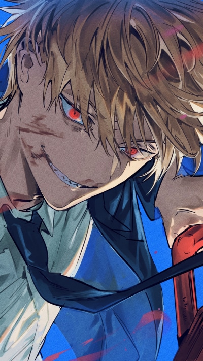 Anime Chainsaw Man, Denji (Chainsaw Man), 1440x2560