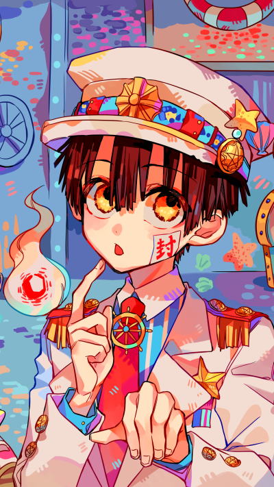 Anime Jibaku Shounen Hanako-kun, Hanako-kun, 1440x2560