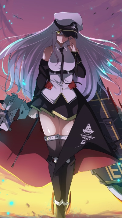 Anime Azur Lane, Enterprise (Azur Lane), 1440x2560