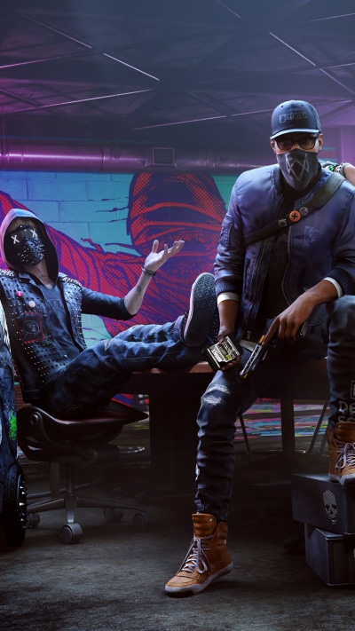 Video Game Watch Dogs 2, 1440x2560